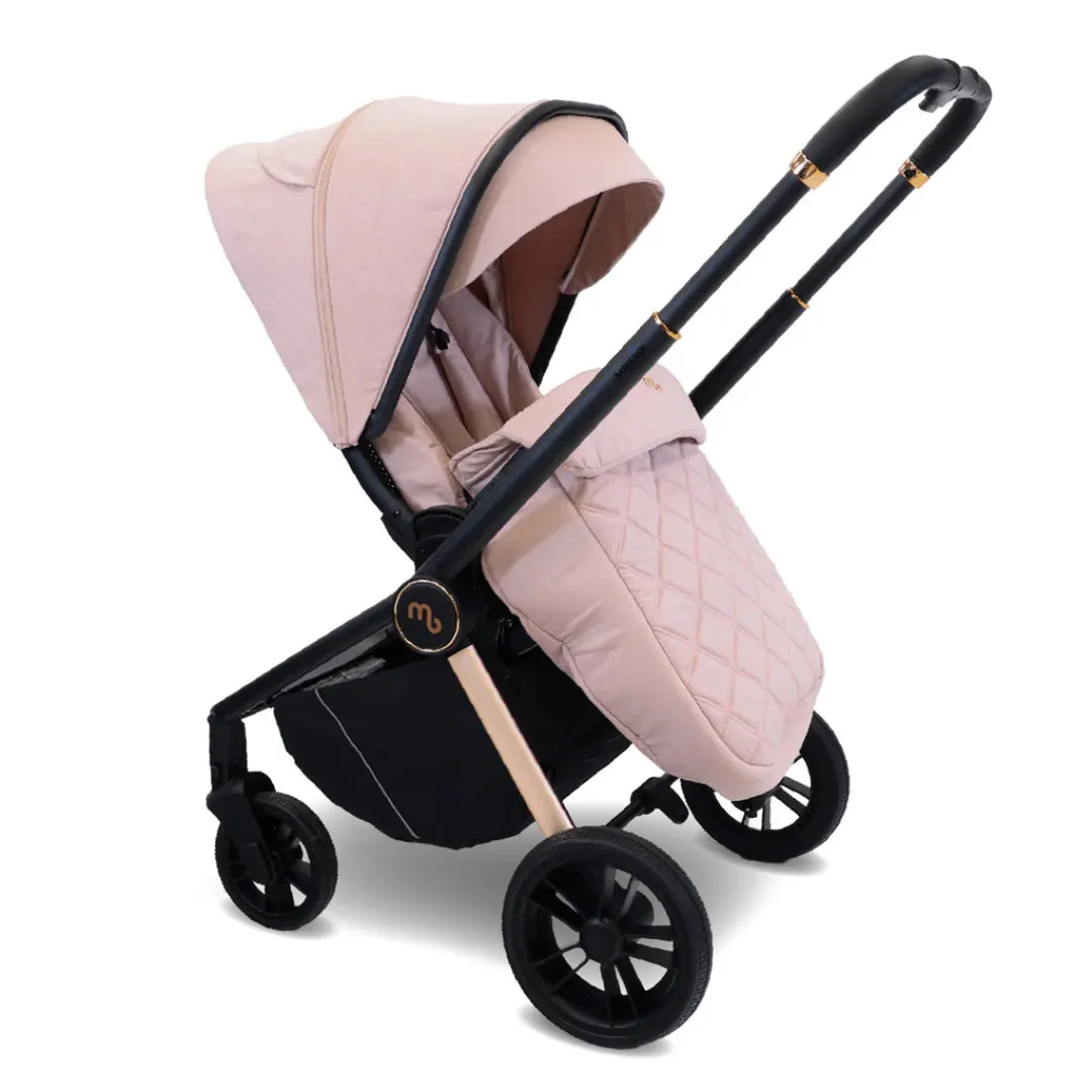 My Babiie MB450i 3-in-1 Travel System with Base - Pastel Pink