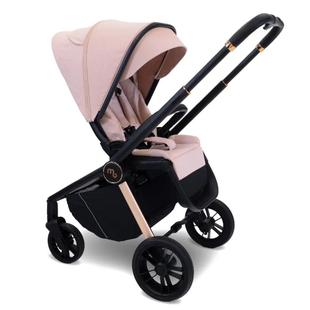 My Babiie MB450i 3-in-1 Travel System with Base - Pastel Pink