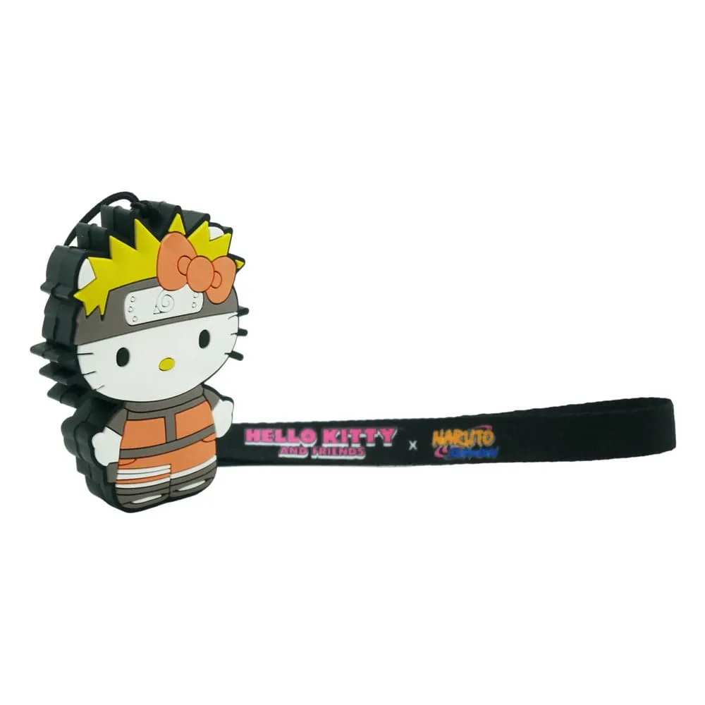 Naruto Shipudden X Hello Kitty PVC Keychain Hello Kitty Naruto