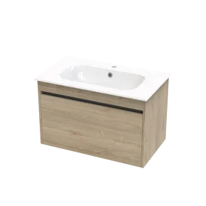 Nera Syrtari 815 1 Drawer Wall Vanity
