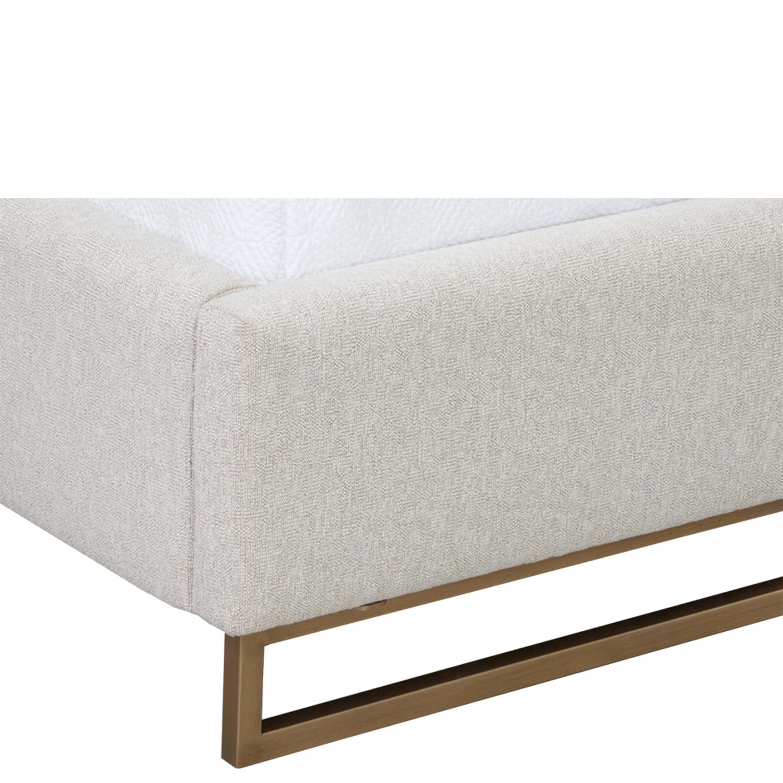 Nevin Bed Queen, Dove Cream