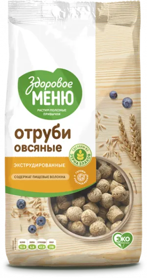Oat bran Healthy menu 200g