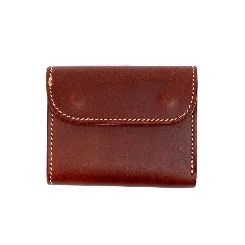 Opus Japan Mini Tri-Fold Wallet Brown*