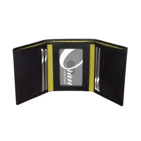 Oran Marcus Tri-Fold Leather wallet