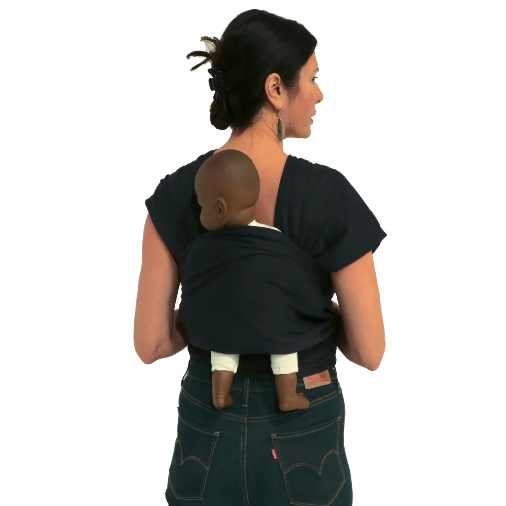 Organic Baby Wrap - Blue