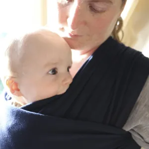 Organic Baby Wrap - Blue
