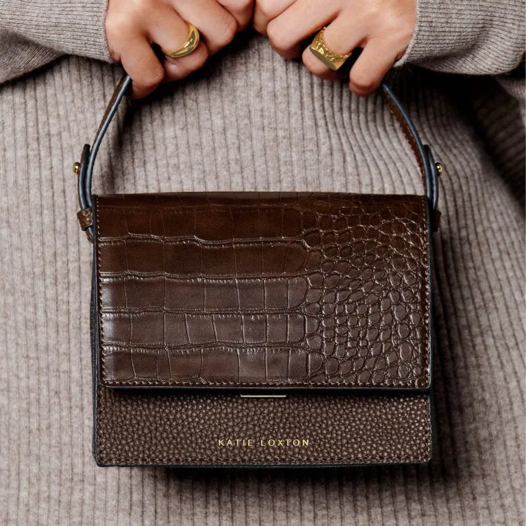 Orla Mini Faux Croc Handbag