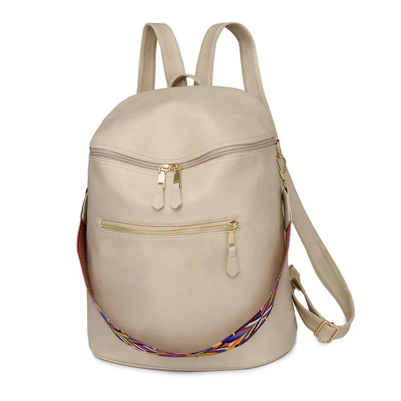 Paziye Bucket Type Large Capacity Backpack