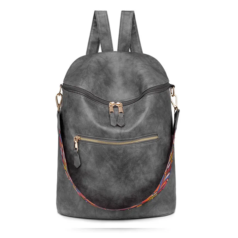 Paziye Bucket Type Large Capacity Backpack
