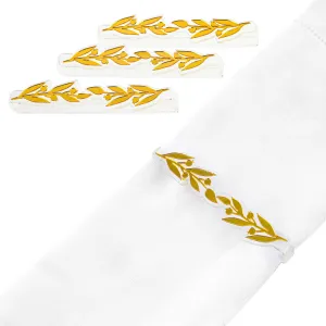 Pomegranate Leaf Napkin Wraps