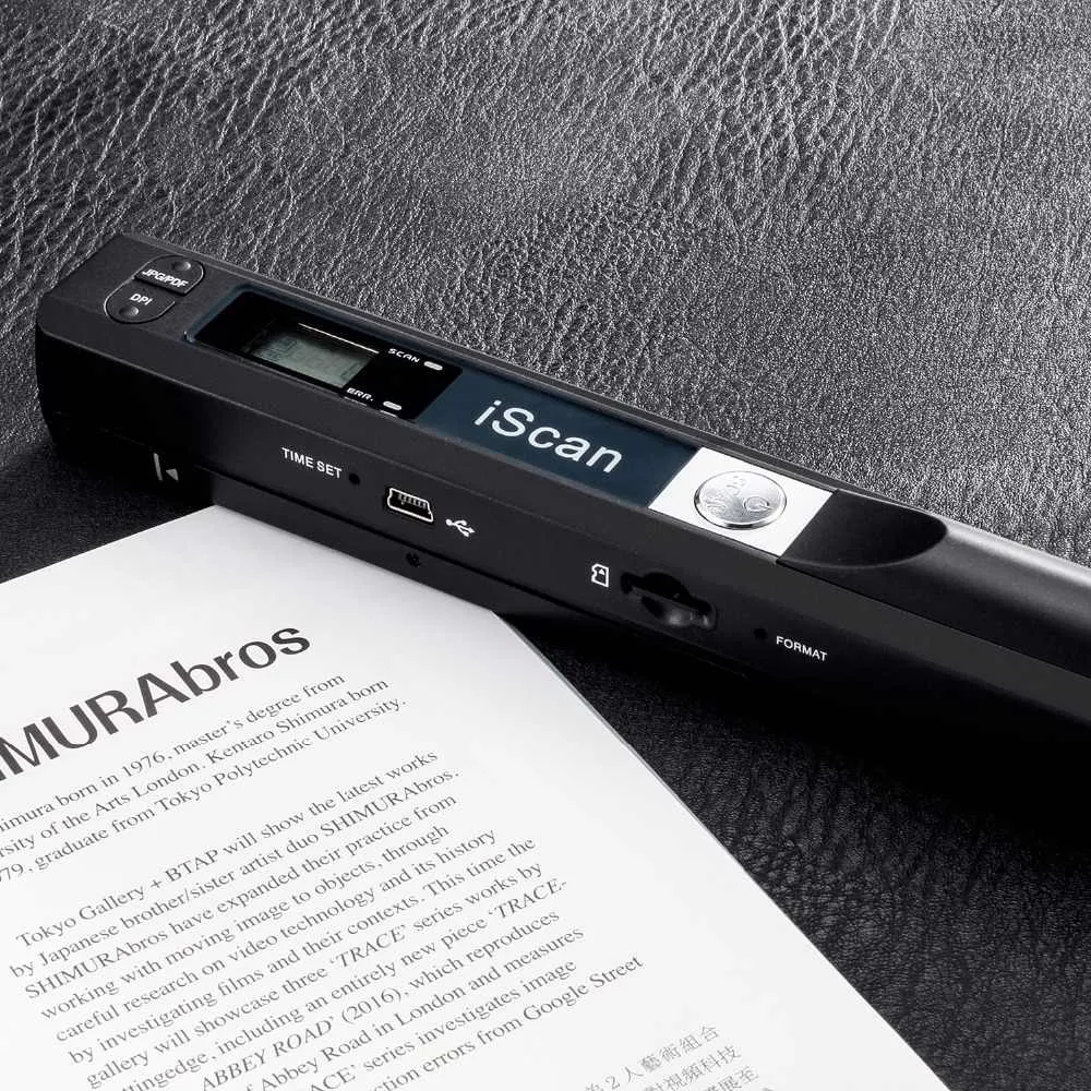 Portable HD iScan Paper Document Scanner