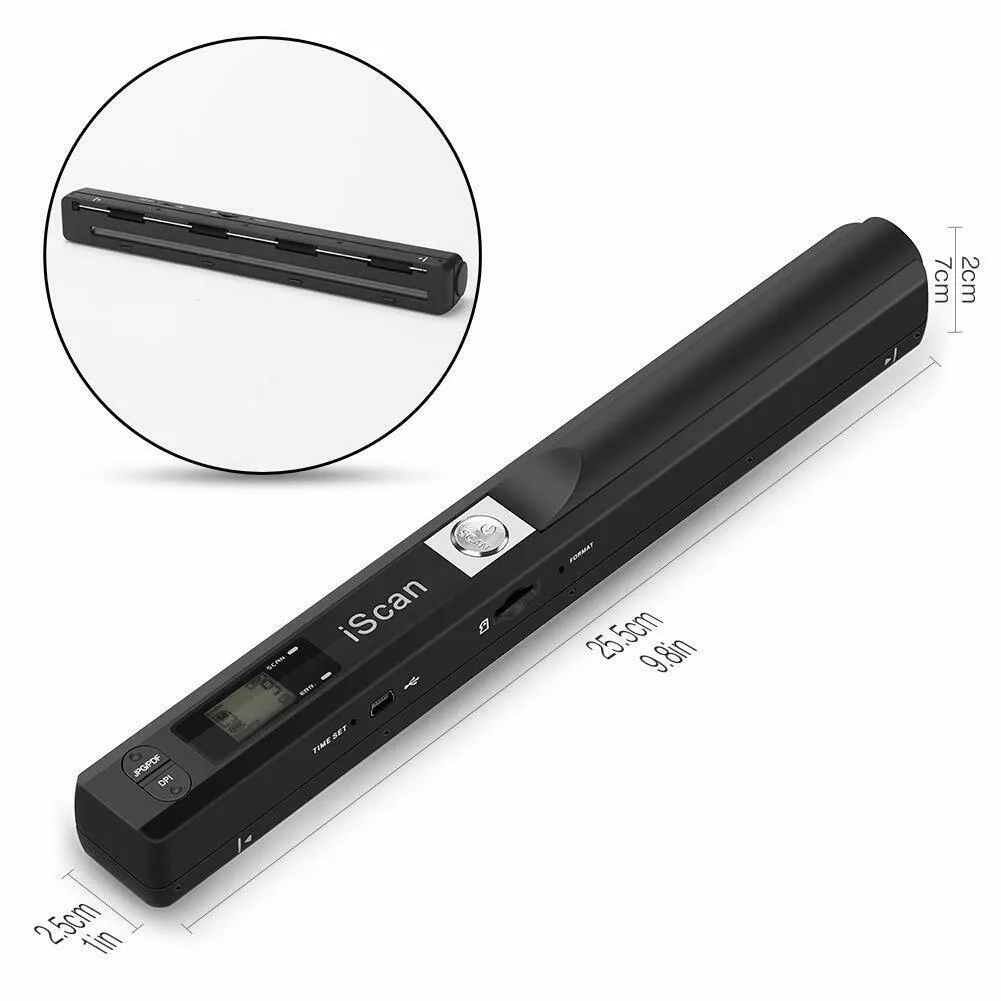Portable HD iScan Paper Document Scanner