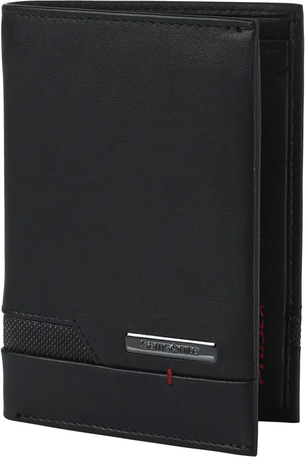 PRO-DLX 5 SLG WALLET 2 COMPARTMENTS - BLACK