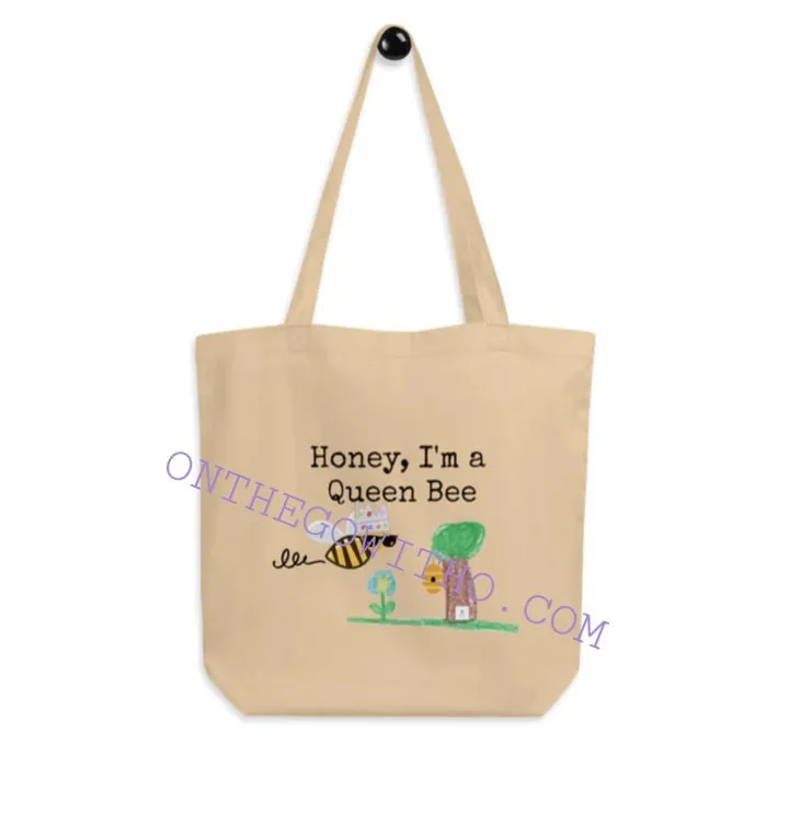 Queen Bee Cotton Tote