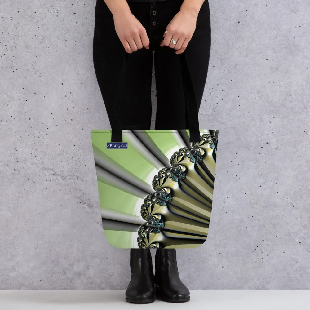 "Summer Elegance Swirl" Collection - Designer Tote bag
