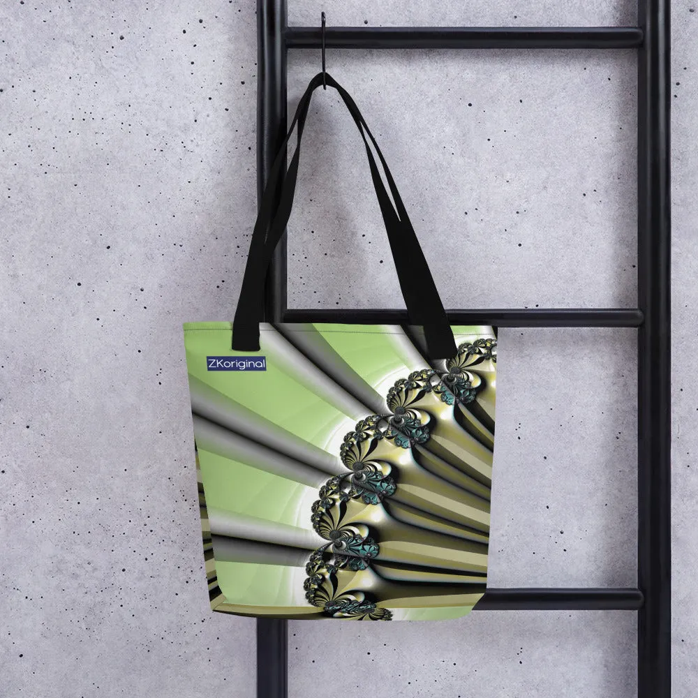 "Summer Elegance Swirl" Collection - Designer Tote bag