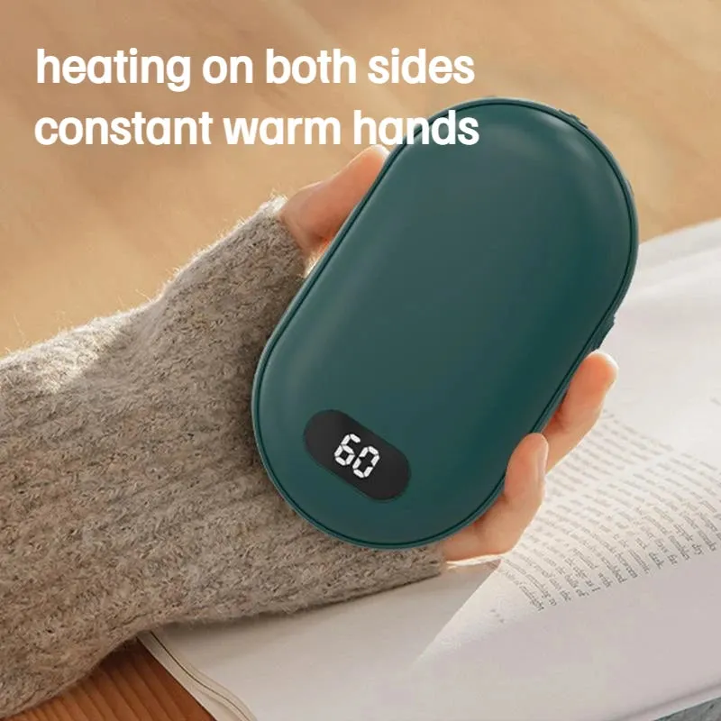 Rechargeable Hand Warmer and Power Bank – Portable Electric Pocket Warmer