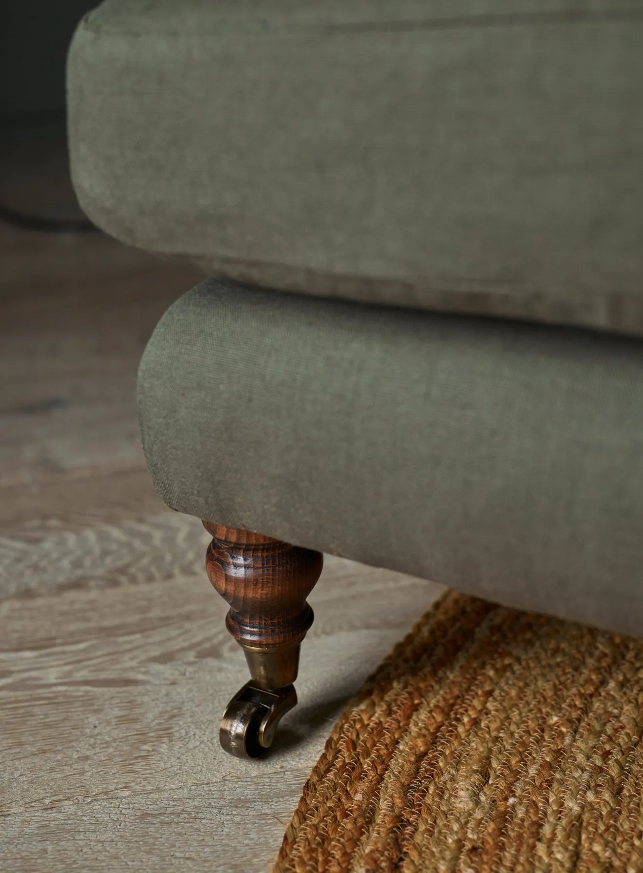 Remy Armchair, Olive Linen