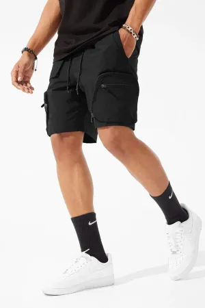 Retro - Altitude Cargo Shorts - Black