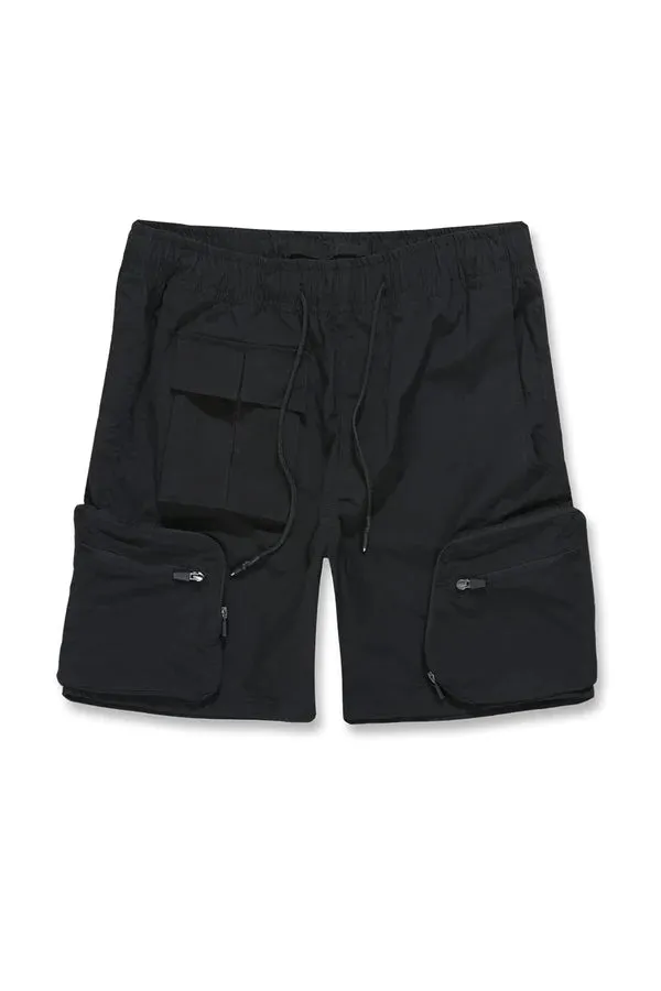Retro - Altitude Cargo Shorts - Black