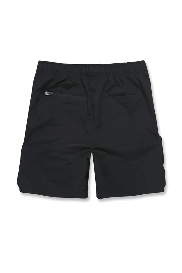 Retro - Altitude Cargo Shorts - Black