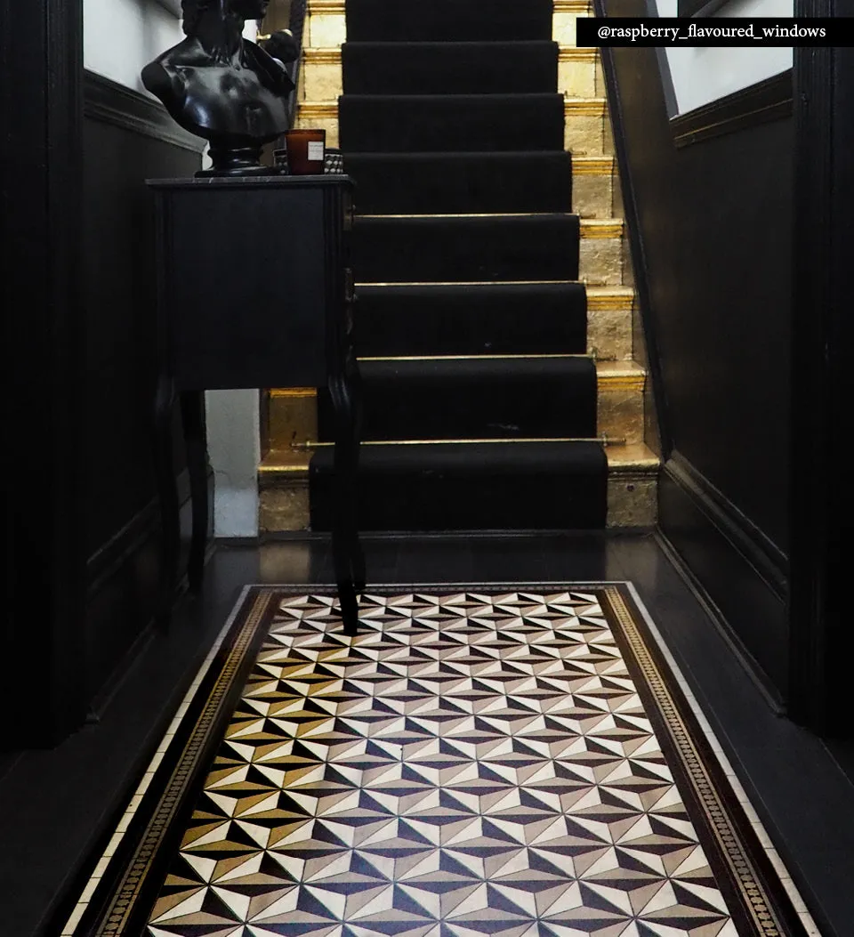 Rock Star Gold Vinyl Rug