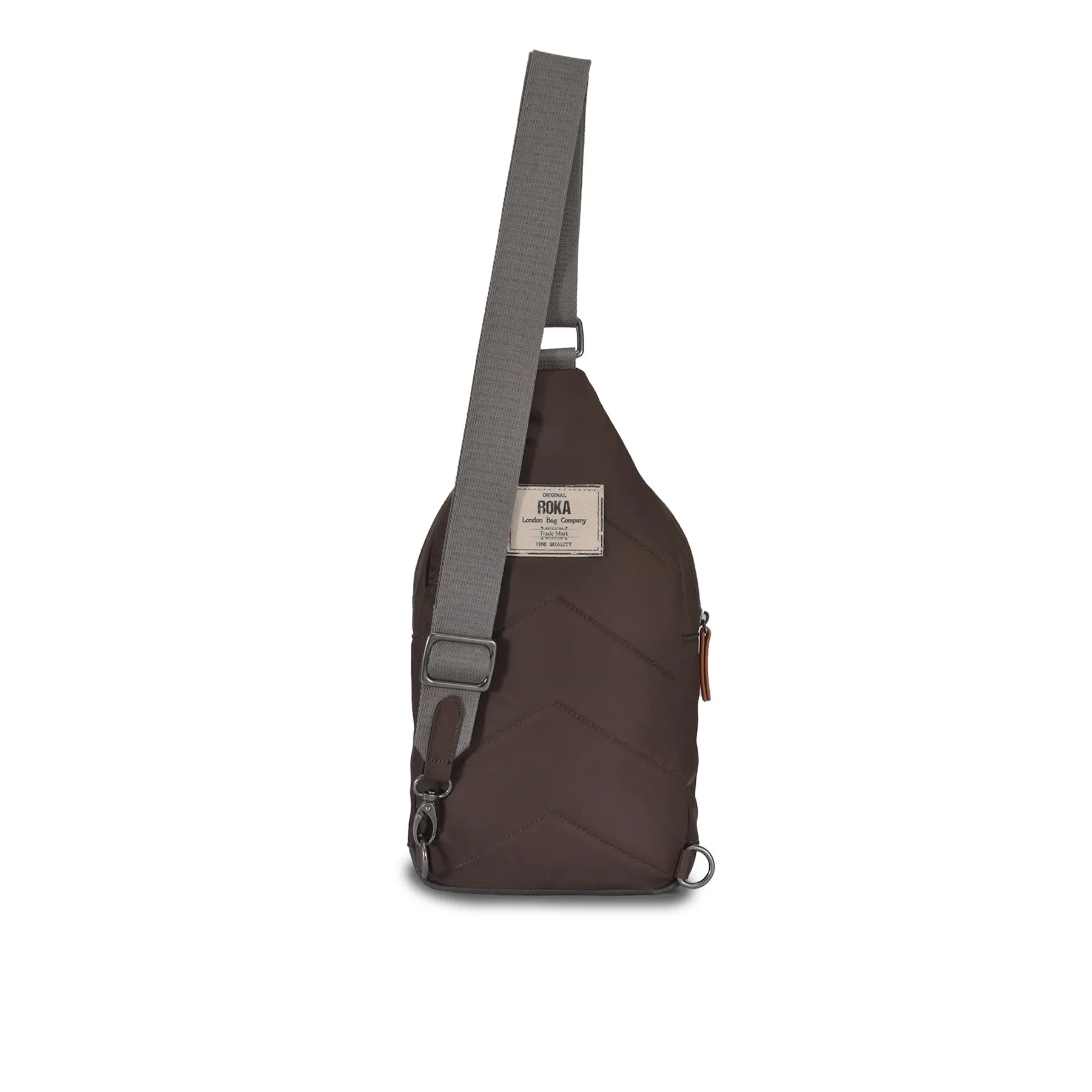 ROKA Willesden B Large Recycled Nylon Bag - Chocolate