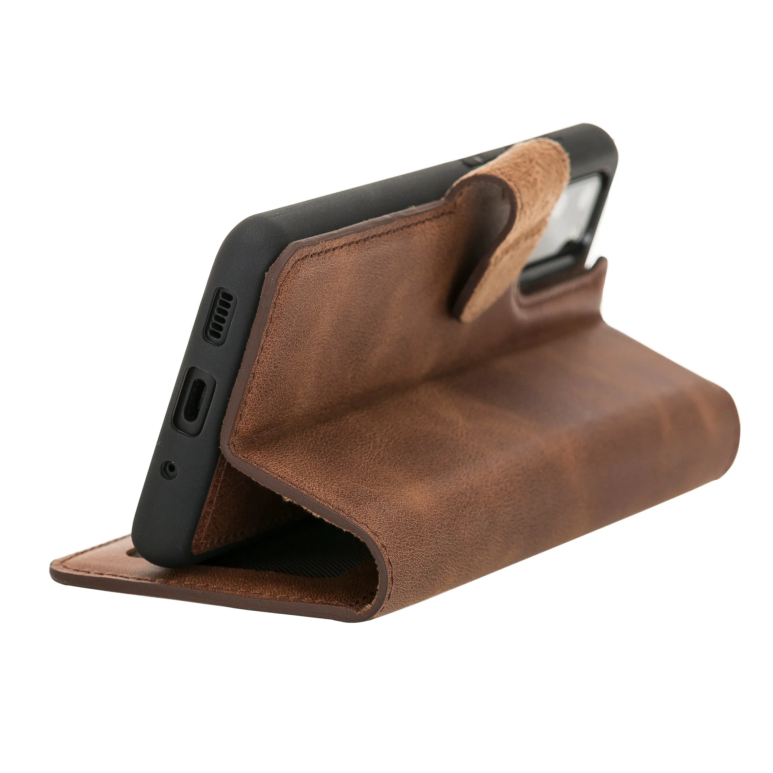 Samsung Galaxy S20 Magnetic Detachable Leather Wallet Case