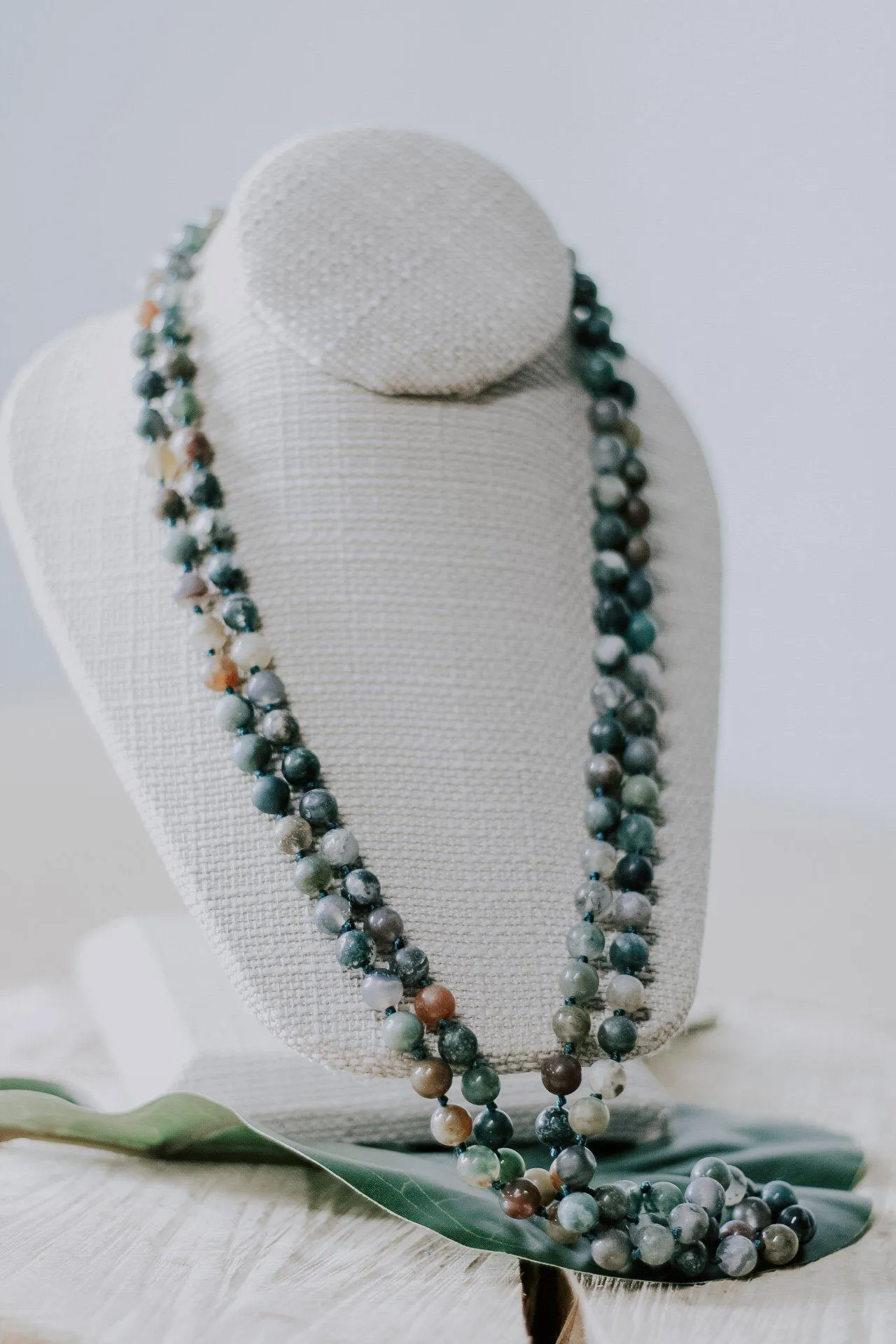 Semi Precious Long Necklace