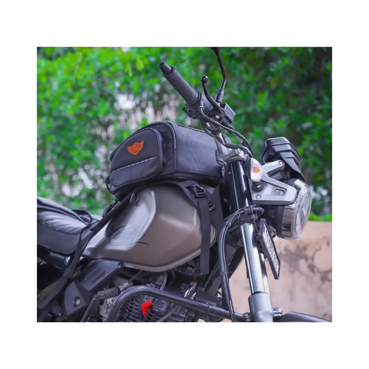Shark Universal 28L Tank Bag with Rain Cover - Black