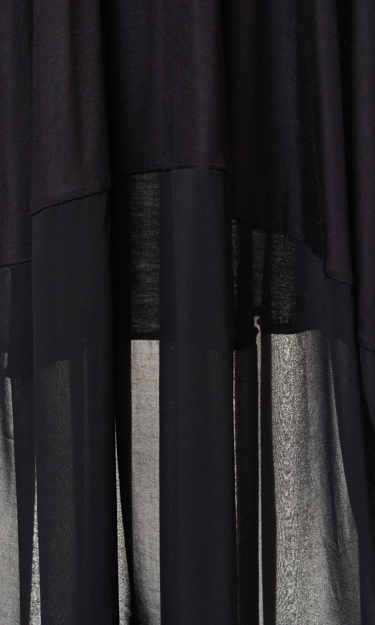 Sheer Lower Ends Dress