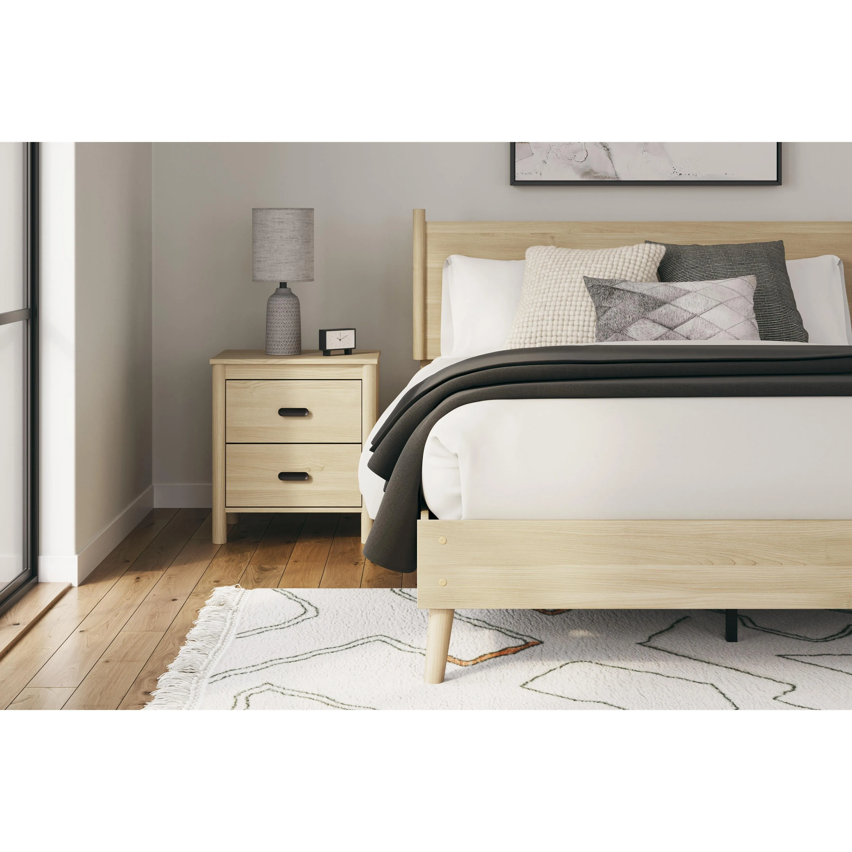 Signature Design by Ashley Cabinella 2-Drawer Nightstand EB2444-292