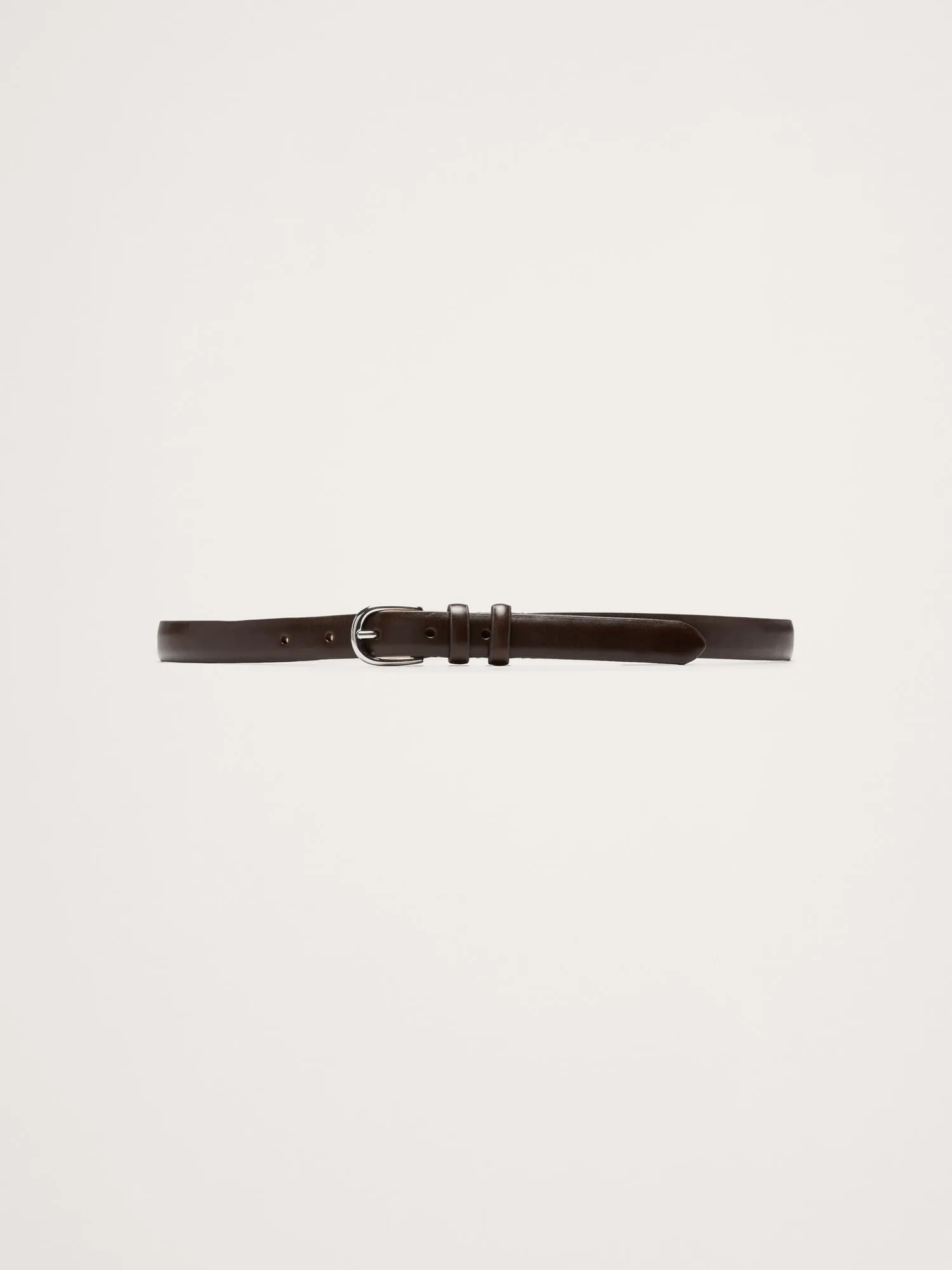 Slim Leather Belt