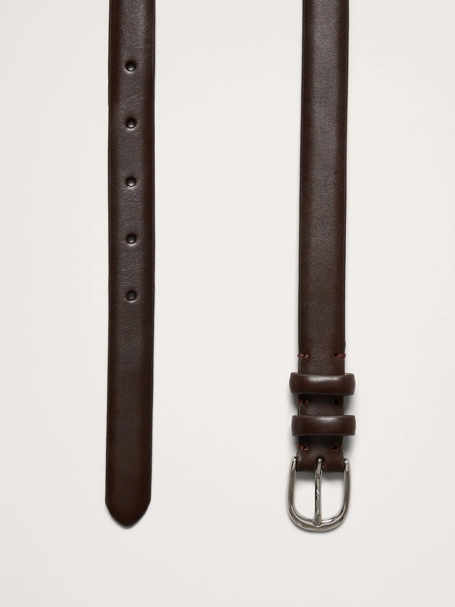 Slim Leather Belt