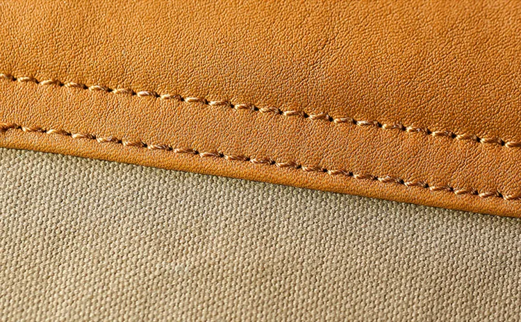 Small Canvas Crossbody Bag Leather Canvas Shoulder Bag For Women