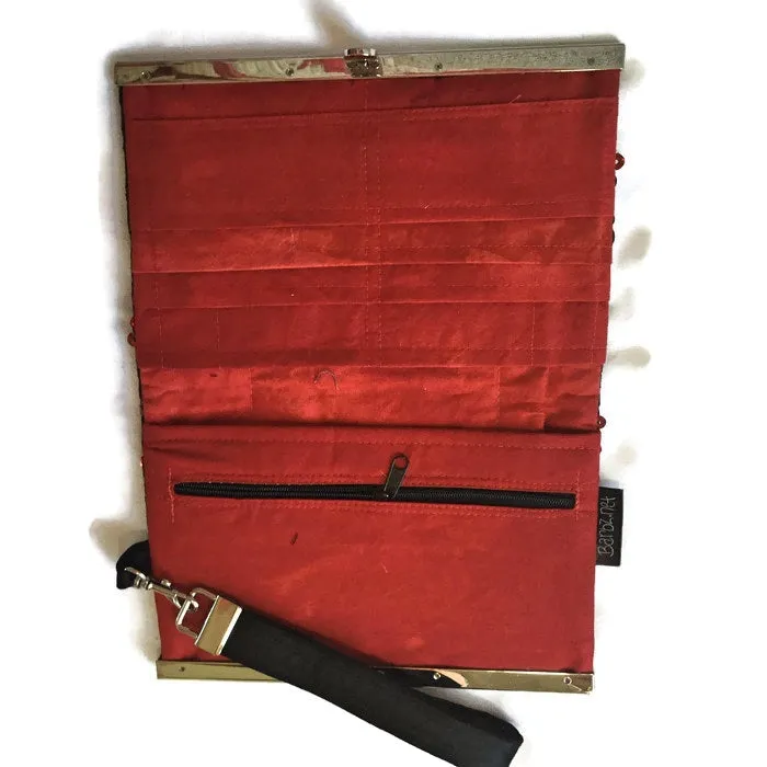 SOLD "Motion W" Woman Wallet-Wristlet-Purse - Wallet Deluxe