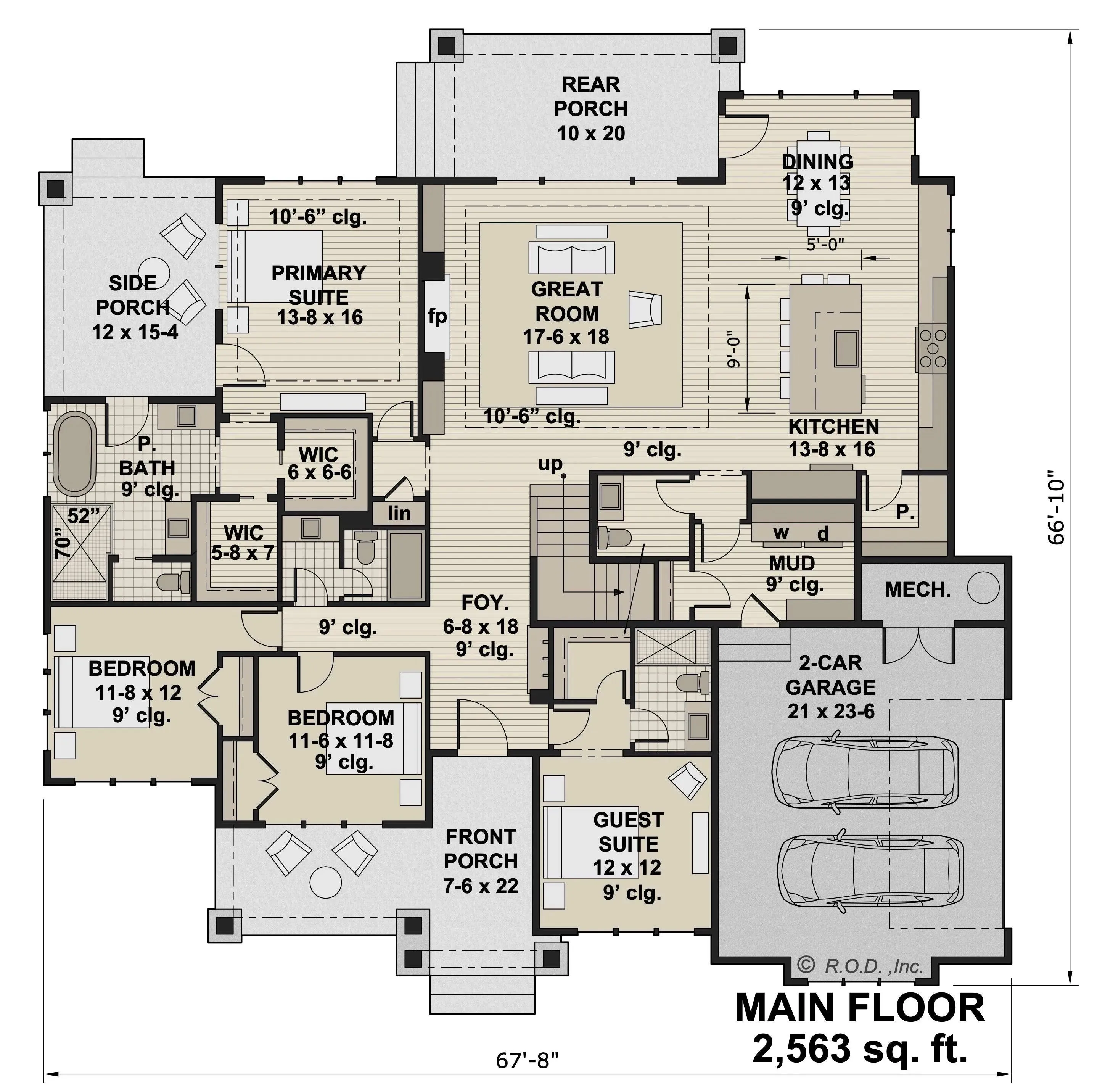 Spacious 2,563 sq ft Family Home with Versatile Living and Modern Comfort