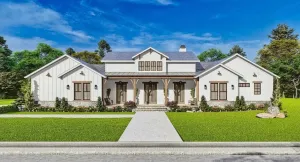 Spacious 4-Bedroom Home with Expansive Porches and Modern Design