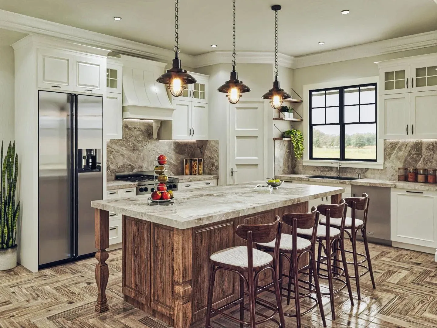 Spacious 4-Bedroom Home with Expansive Porches and Modern Design
