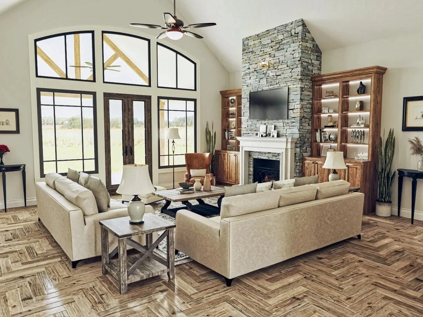 Spacious 4-Bedroom Home with Expansive Porches and Modern Design