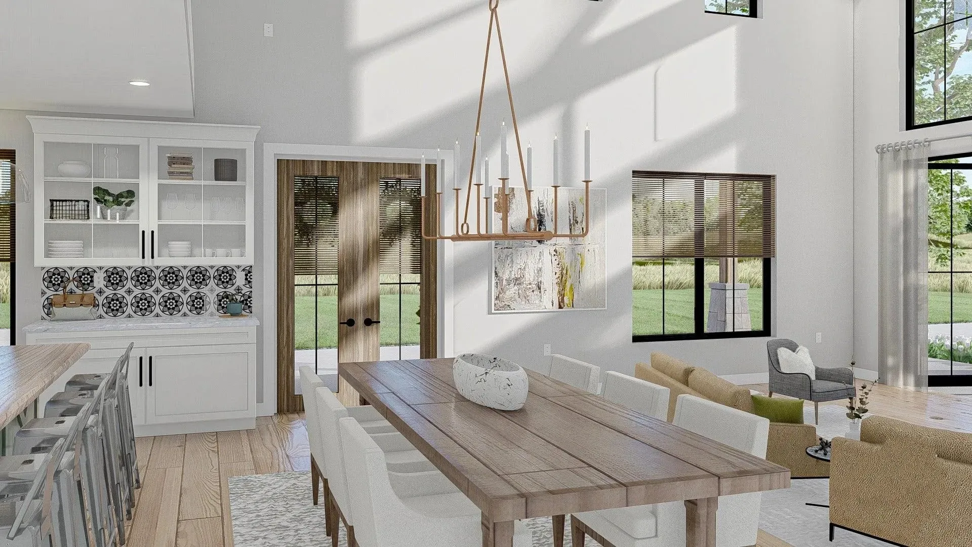 Spacious 4-Bedroom Home with Expansive Porches and Rear Garage