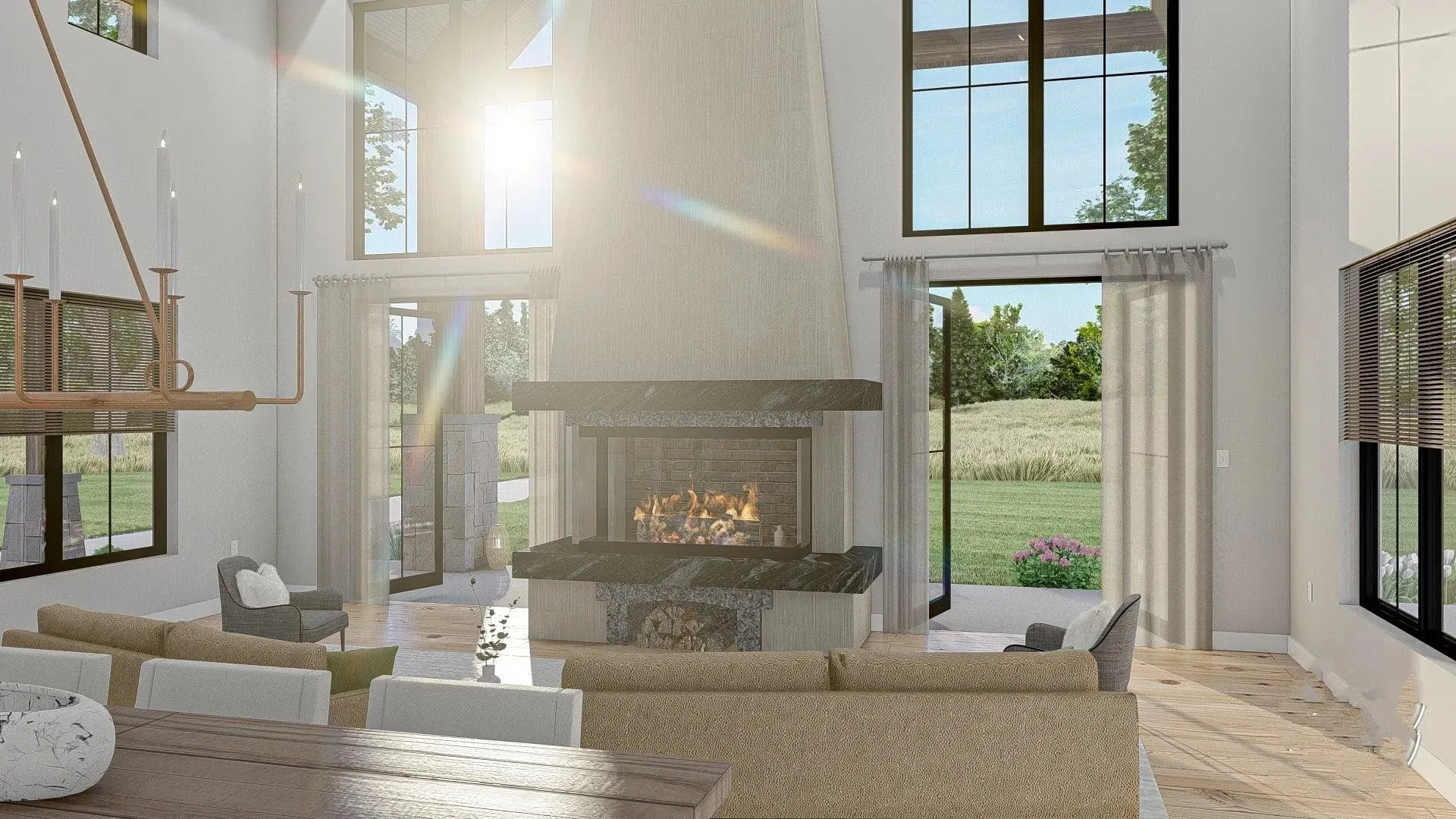 Spacious 4-Bedroom Home with Expansive Porches and Rear Garage