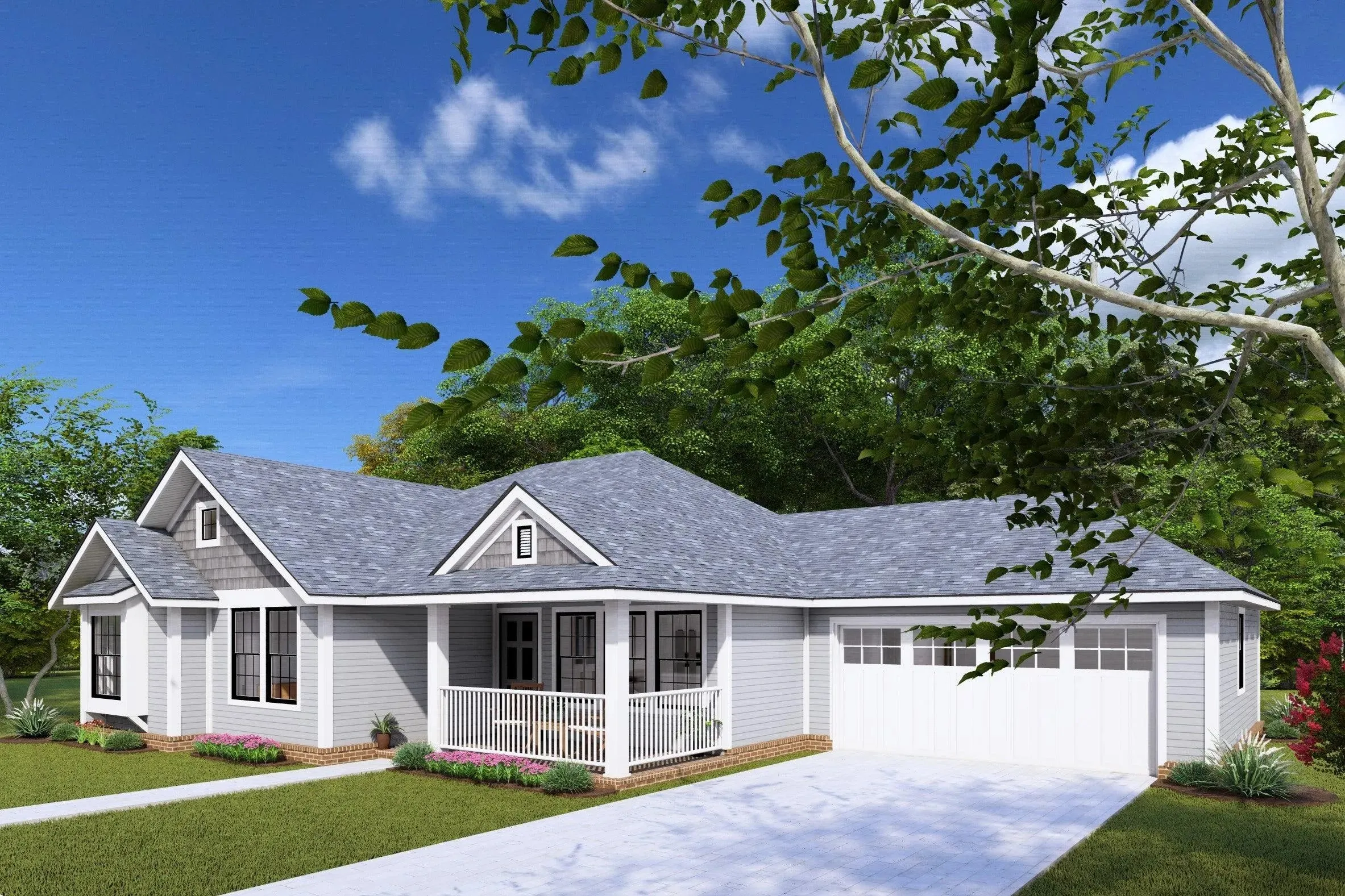 Spacious 4-Bedroom Home with Modern Design and Open Layout