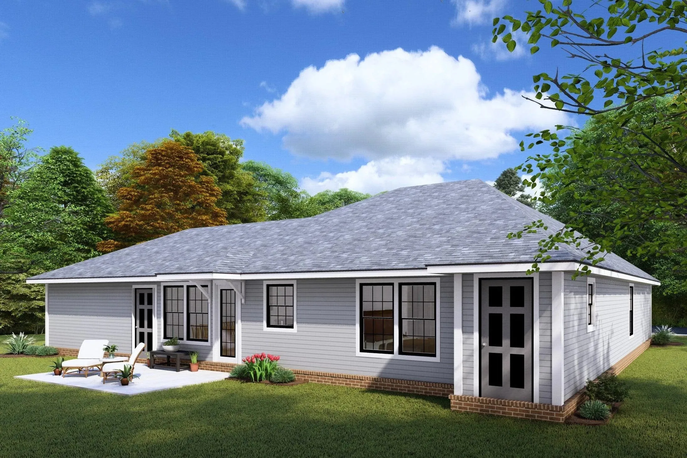 Spacious 4-Bedroom Home with Modern Design and Open Layout