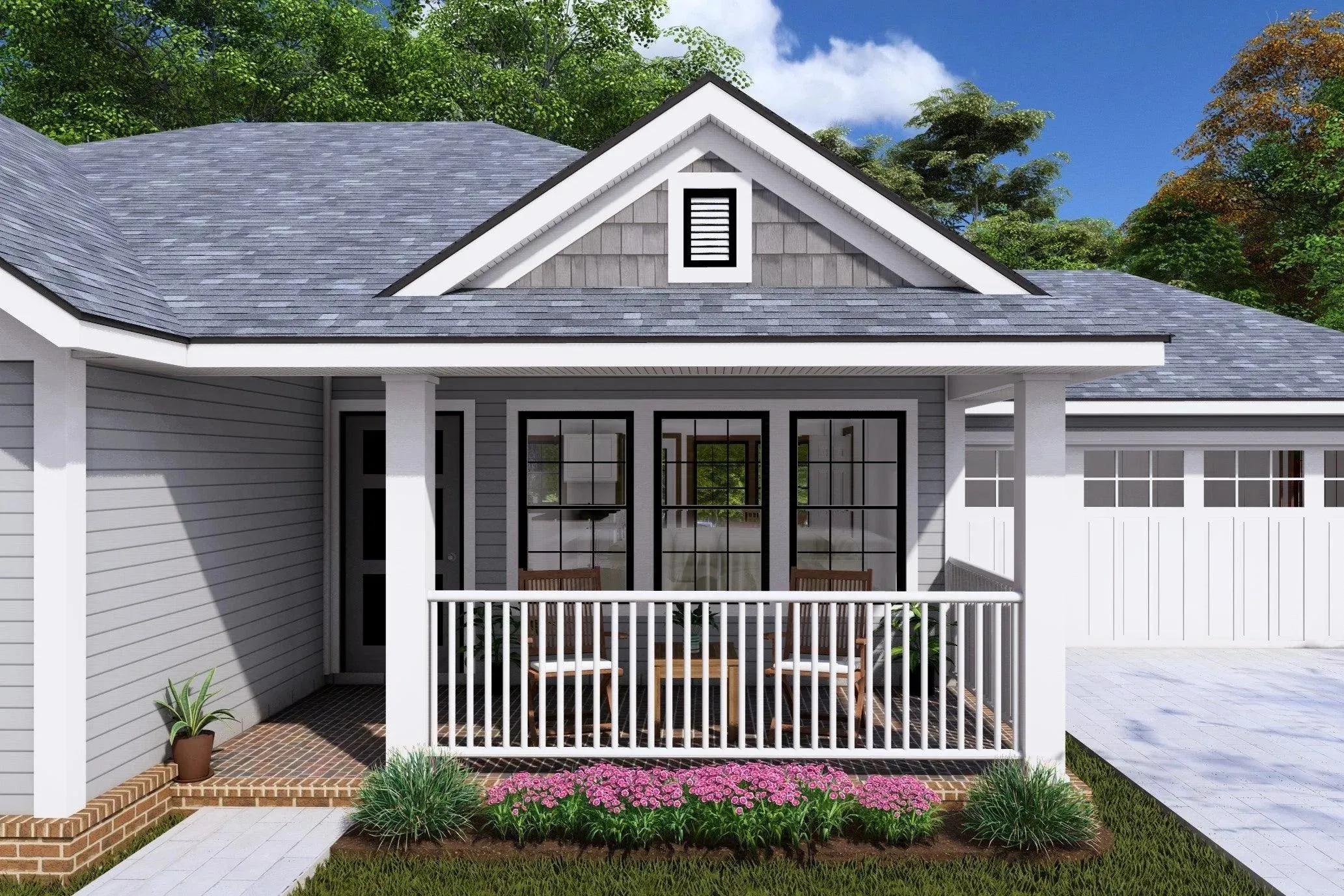 Spacious 4-Bedroom Home with Modern Design and Open Layout