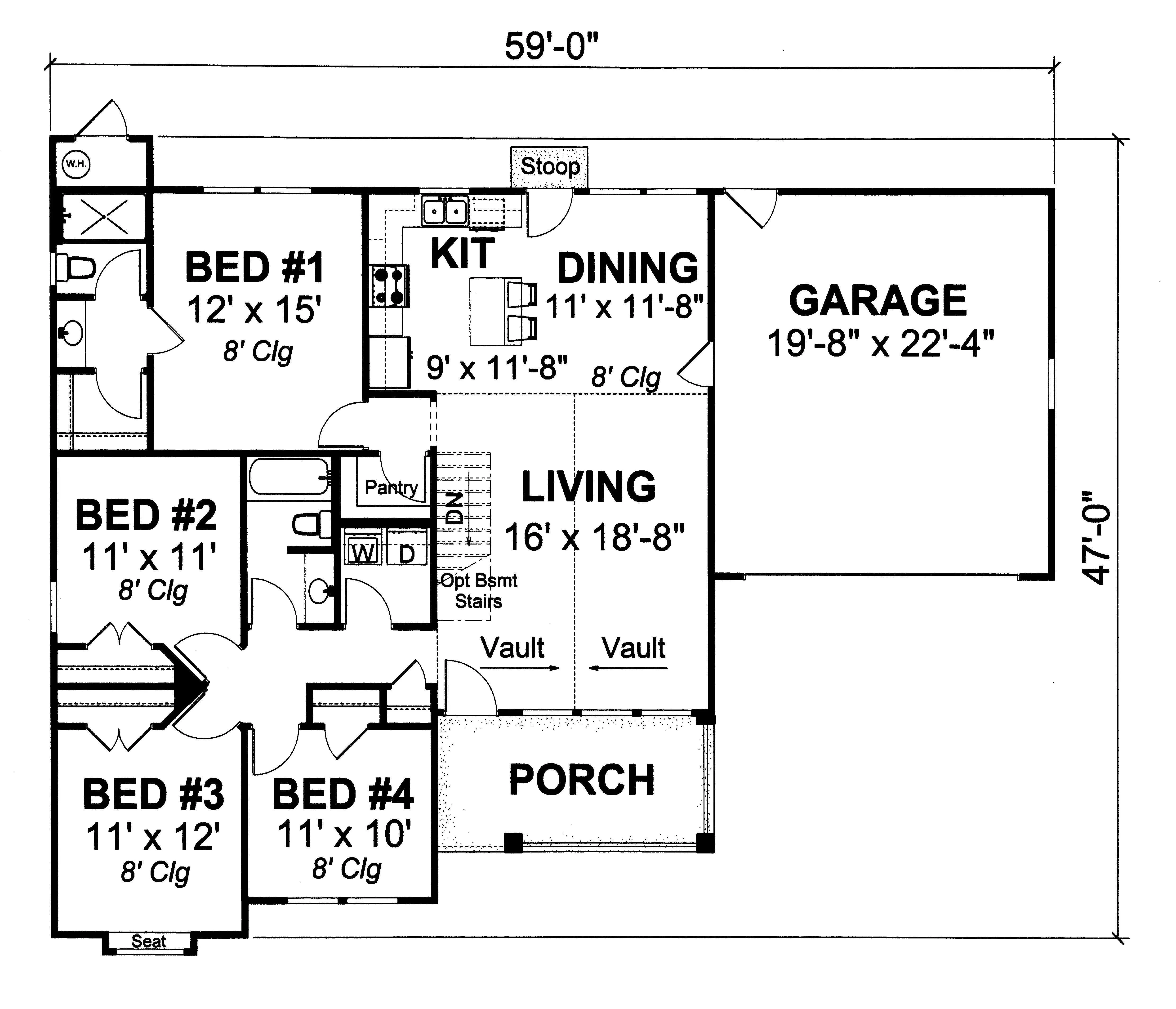 Spacious 4-Bedroom Home with Modern Design and Open Layout