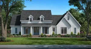 Spacious Home Design Featuring Four Bedrooms and Inviting Outdoor Porches!