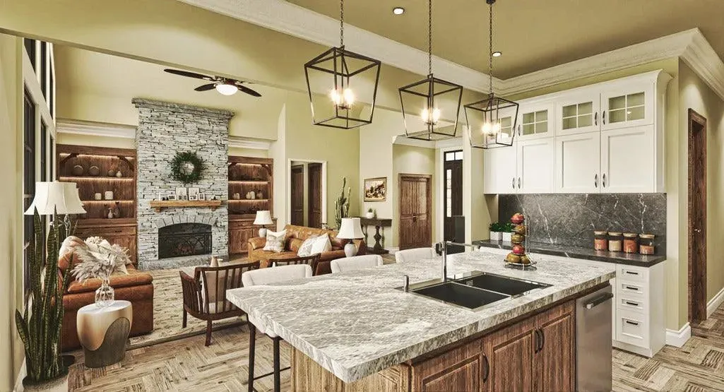 Spacious House Plan: 2,243 sq ft Family Home