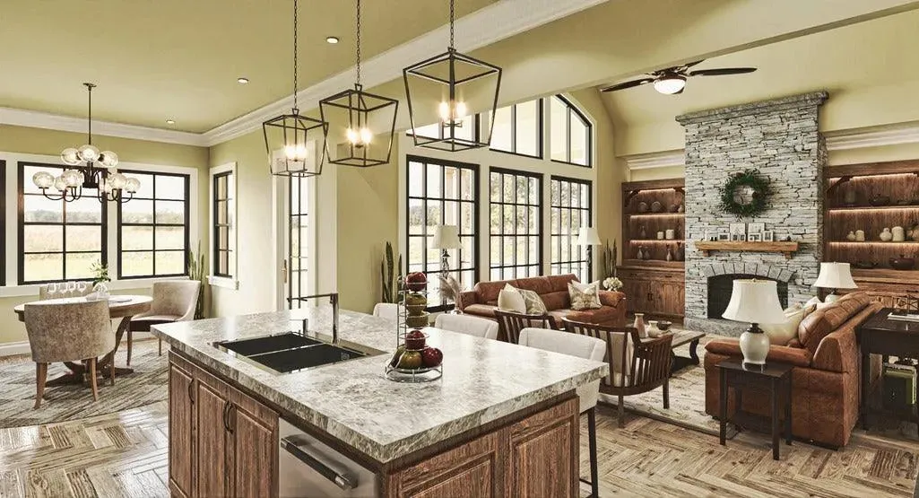 Spacious House Plan: 2,243 sq ft Family Home