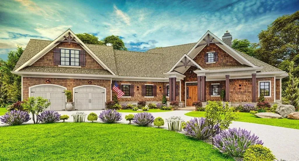 Spacious House Plan: 2,243 sq ft Family Home